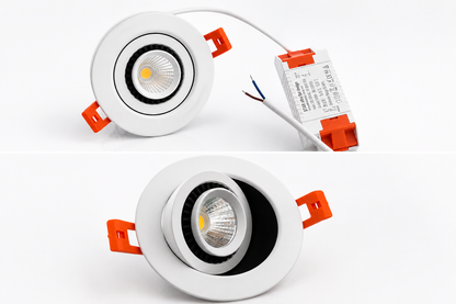 MDRLED® LED Inbouwspot 5W CCT | Dimbaar | Kantelbaar | Wit