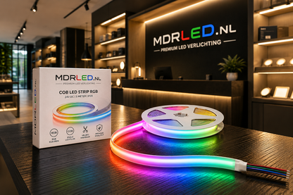 COB LEDstrip RGB 24V IP65 5M 14W/M Waterdicht