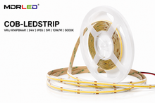 MDRLED® COB LED Strip 24V 5000K | IP65 | 5 Meter | 10W/m