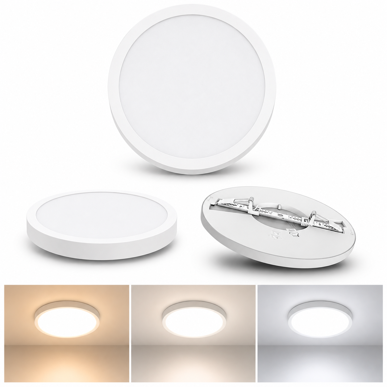 MDRLED® LED In-/Opbouw Downlight 6/12/18W | CCT | Radarsensor | IP44