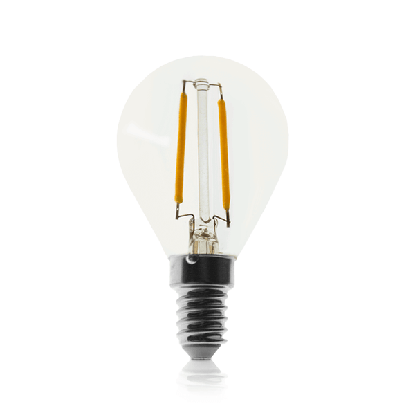 LED FILAMENT  E14  TRANSPARANT  2W MDRLED®