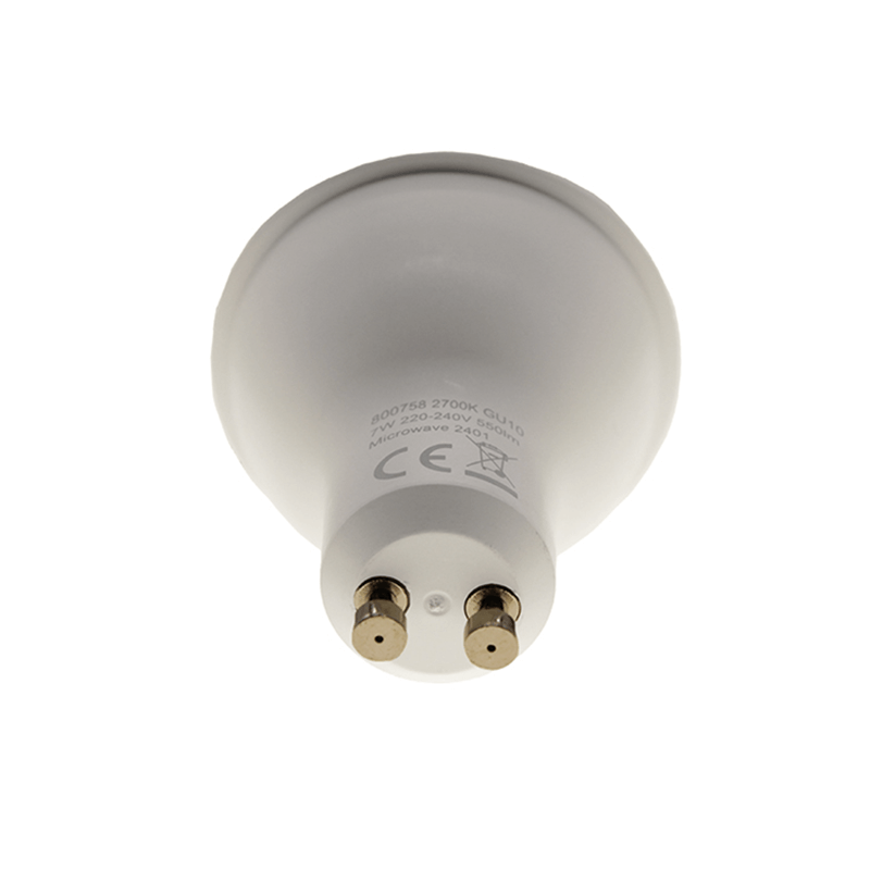 GU10 SPOT MET MICROWAVE SENSOR 7 Watt Efficiënte en Slimme Verlichting MDRLED®