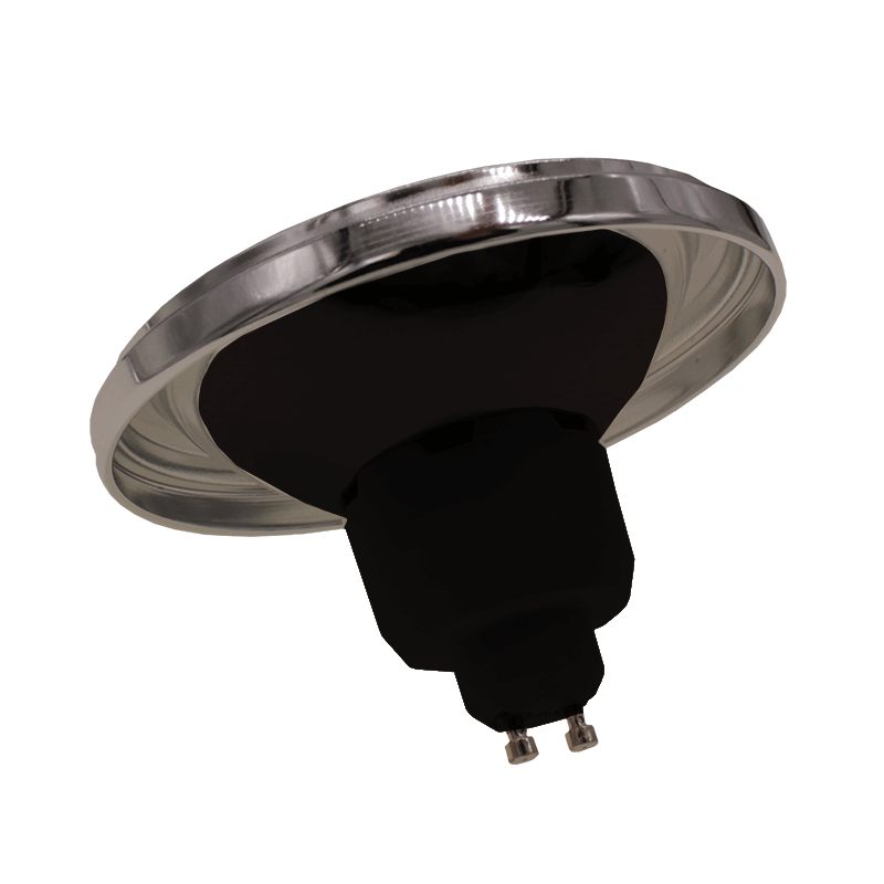 LED AR111  GU10  SPOT  24°  12W  ZWART  2700K 4000K  MDRLED®