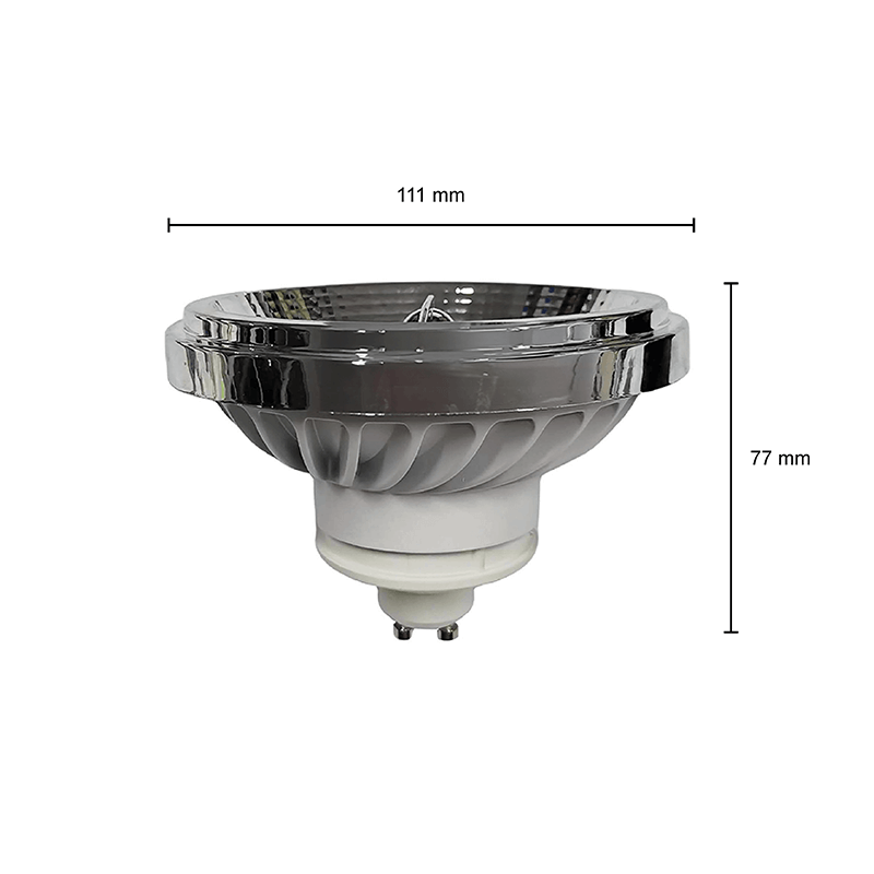 LED AR111 GU10 SPOT 15W DIMBAAR WIT - MDRLED®