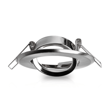 OPRAWA WPUSZCZANA GU10 SREBRNA Rozmiar cięcia Ø65mm MDRLED®