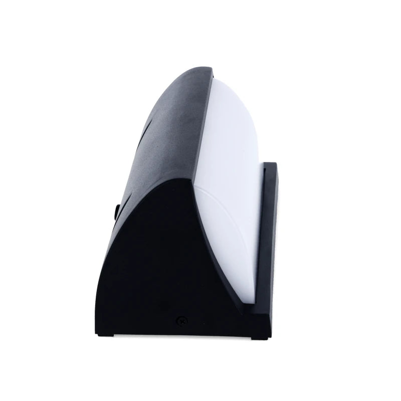 LED Bulkhead 12W – Daglichtsensor – IP54 – Zwart – MDRLED®