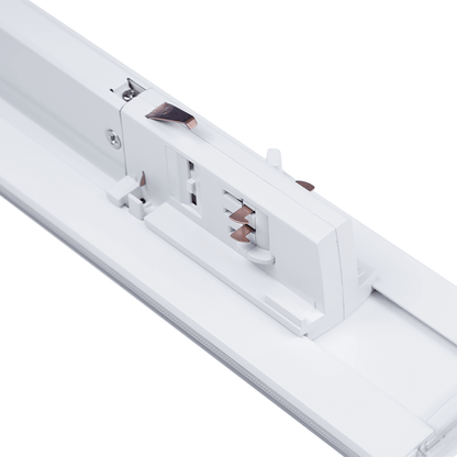 3-Phasen-Stromschienenleuchte 150cm weiß CCT-Schalter 90° MDRLED®