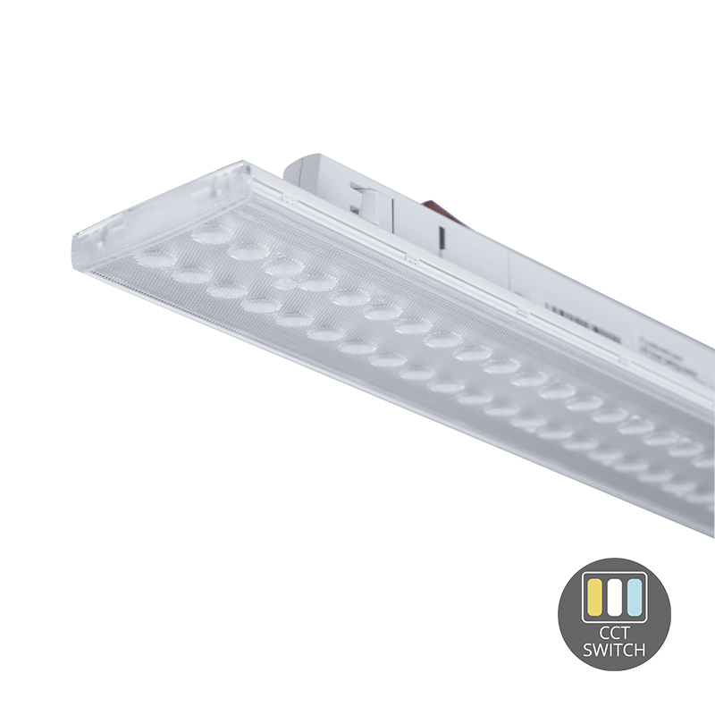 PROLEDPARTNERS3-FASE RAILARMATUUR 60CM  WIT CCT SWITCH 90°