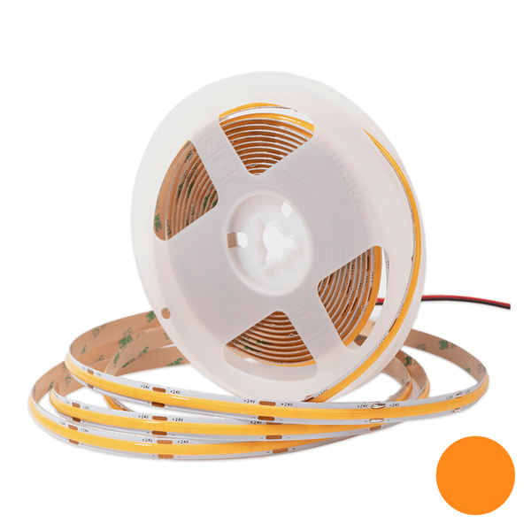 COB LEDSTRIP 24V IP20 5M 10W/M 2700K MDRLED®