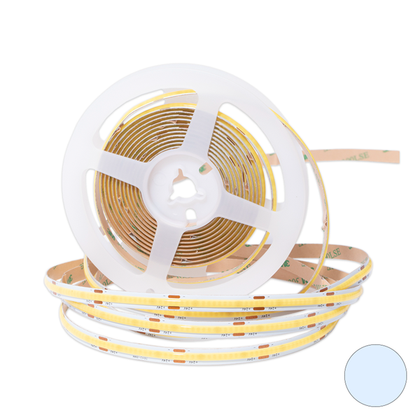 PROLEDPARTNERS® COB LEDSTRIP 24V  IP20 5M 10W/M 5500K