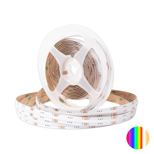 PROLEDPARTNERS® COB LED strip 24V  IP20  5M  16W/M  RGBCCT