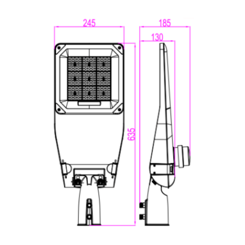 LED STRAATLAMP  ESHER  150W