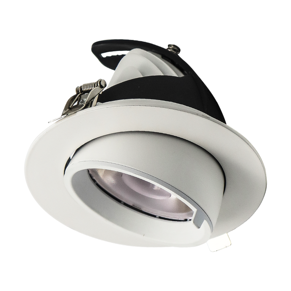 KANTELBARE DOWNLIGHT  Ø120  20W  CCT-SWITCH MDRLED®