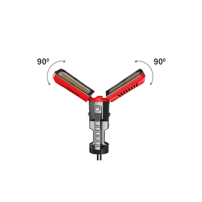LED-Arbeitsleuchte Leistungsstarke und verstellbare LED-Arbeitsleuchte auf Stativ für den professionellen Einsatz. 2x50W CCT SWITCH MDR LED