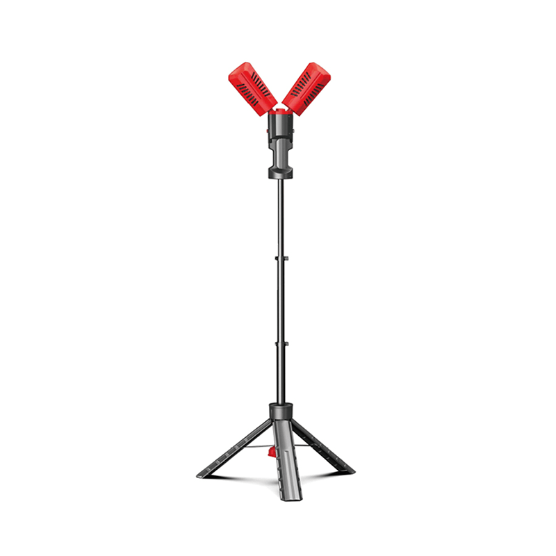 LED-Arbeitsleuchte Leistungsstarke und verstellbare LED-Arbeitsleuchte auf Stativ für den professionellen Einsatz. 2x50W CCT SWITCH MDR LED