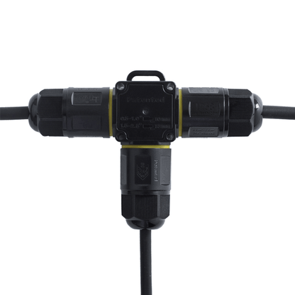 3-poliger T-Schnellverbinder IP68 4-11 mm MDRLED®