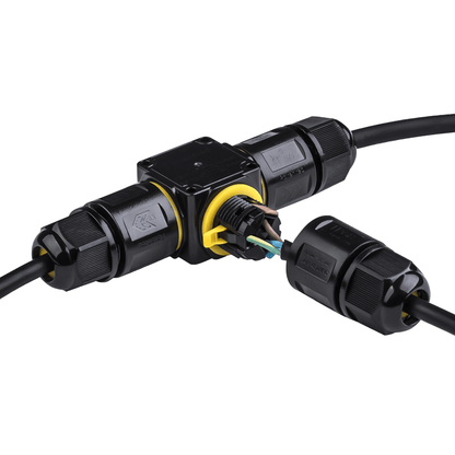 3-poliger T-Schnellverbinder IP68 4-11 mm MDRLED®
