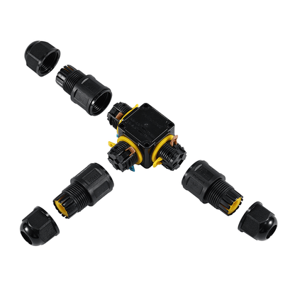 3-poliger T-Schnellverbinder IP68 4-11 mm MDRLED®