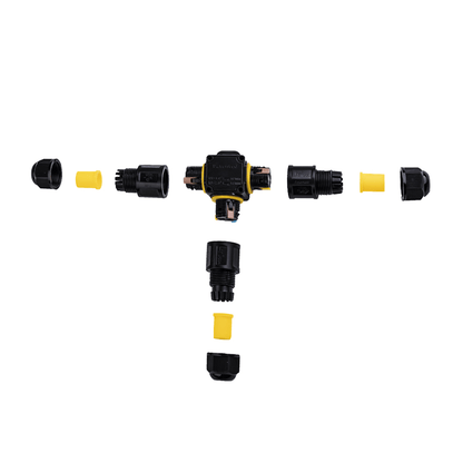 3-poliger T-Schnellverbinder IP68 4-11 mm MDRLED®