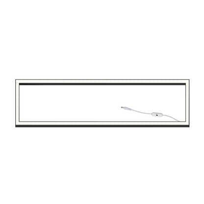 PANEL RAMOWY LED LIT 120×30 40W UGR&lt;23 CZARNY CCT SWITCH MDRLED®
