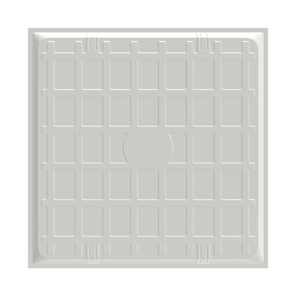 BACK-LIT LED PANEEL  BARNET  60x60CM  40W  SMALLE RAND.