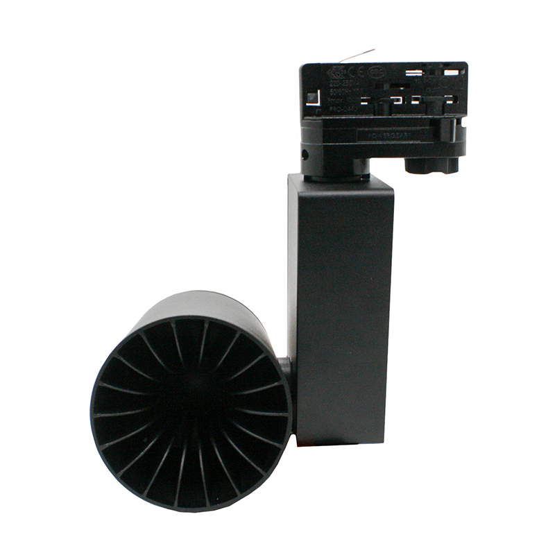 PRO 3-FASE RAILSPOT   MDRLED® 38W  ZWART