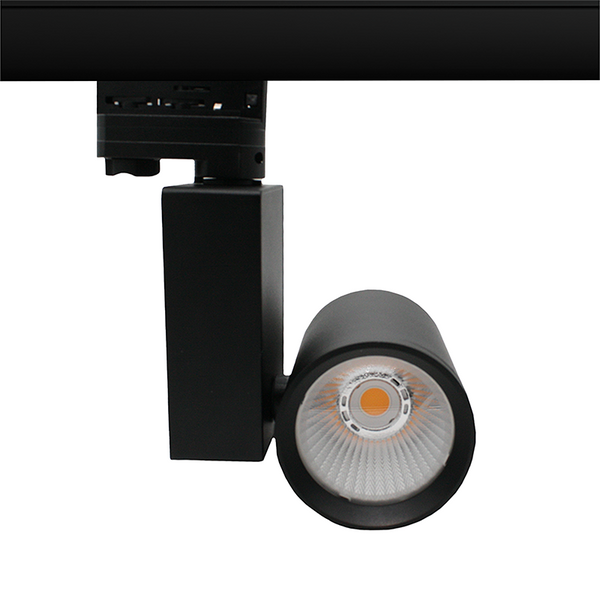 PRO 3-FASE RAILSPOT   MDRLED® 38W  ZWART