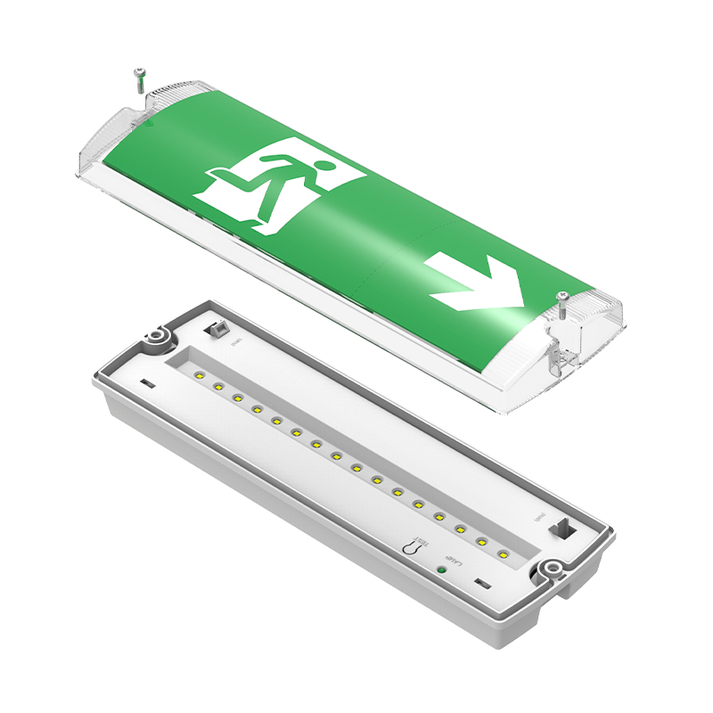 NOTBELEUCHTUNG 3 WATT WEISS INKL. PIKTOGRAMME passend für VVE MDRLED® PROMOTION
