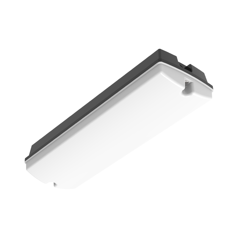 NOODVERLICHTING 3W IP65 ZWART (INCLUSIEF 3 PICTOGRAMMEN MDRLED®