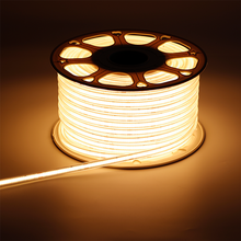 COB LED STRIP 220V IP65 50 METER 2700K inkl. 0,5 M EURO-STECKER MDRLED®
