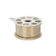 TAŚMA LED COB 220V IP65 50 METRÓW 4000K z wtyczką EURO 0,5 M MDRLED®