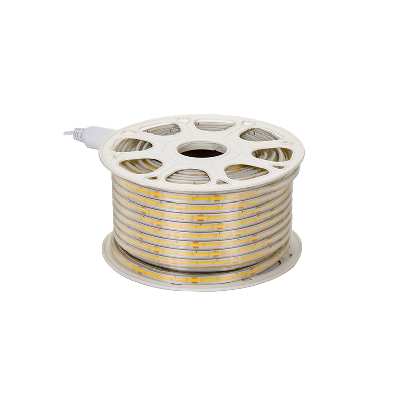 COB LEDSTRIP 220V IP65  50 METER 4000K incl. 0,5 M EUROSTEKKER MDRLED®