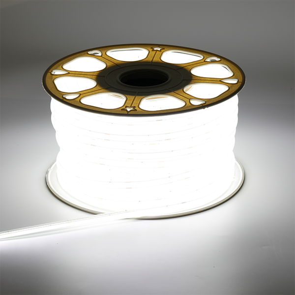 COB LEDSTRIP 220V IP65  50 METER  6000K incl. 0,5 M EUROSTEKKER MDRLED®