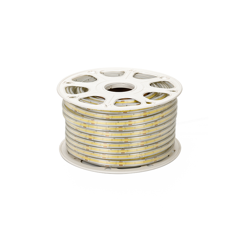 COB LEDSTRIP 220V IP65  50 METER  6000K incl. 0,5 M EUROSTEKKER MDRLED®