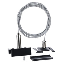 Systeemplafond Pendelset 2m Zwart | Voor 3-Fase Rail