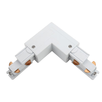 DALI 3-FASE RAIL  L-VORM CONNECTOR  OUTSIDE  WIT MDRLED®