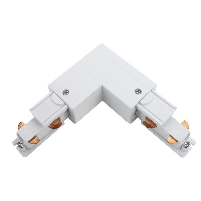 DALI 3-FASE RAIL  L-VORM CONNECTOR  OUTSIDE  WIT PROLEDPARTNERS®