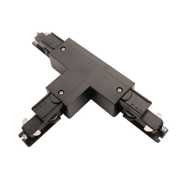 DALI 3-FASE RAIL T-VORM CONNECTOR LEFT-1  ZWART MDRLED®