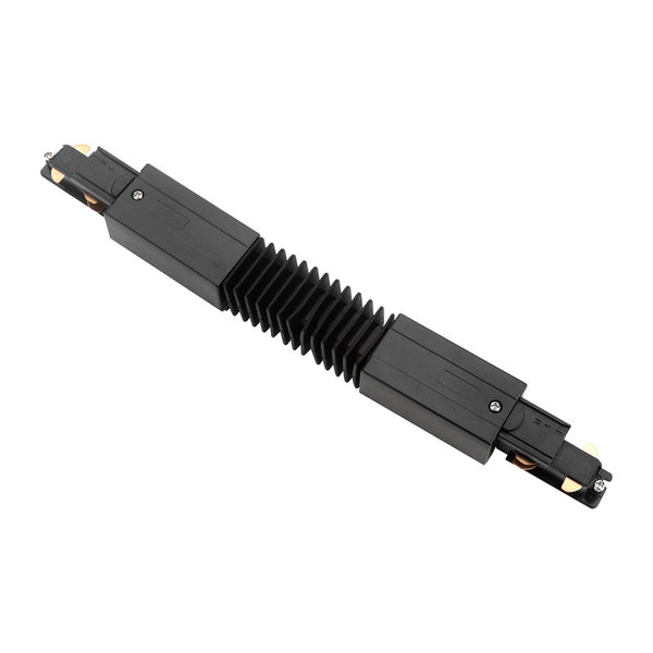 DALI 3-FASE RAIL FLEXIBELE CONNECTOR  ZWART MDRLED®