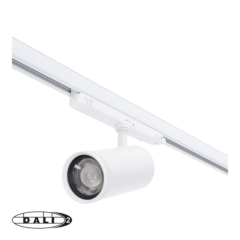 DALI 3-Fase Railspot 30W Wit | Zoomable & Tunable White