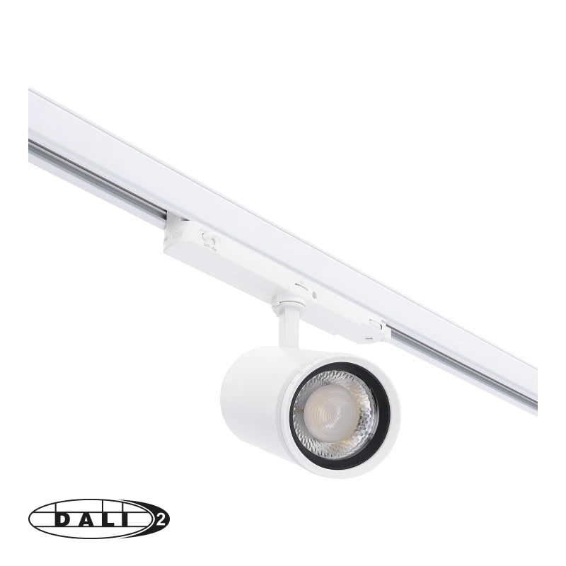 DALI 3-Fase Railspot 30W Wit | Zoomable & Tunable White