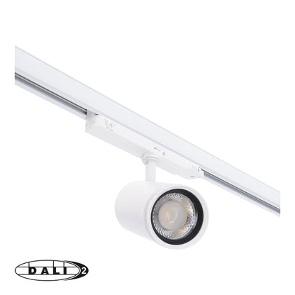 DALI 3-Fase Railspot 30W Wit | Zoomable & Tunable White