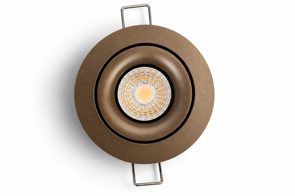 LED Inbouwspot Donkerbrons 4/6W CCT | CRI >98