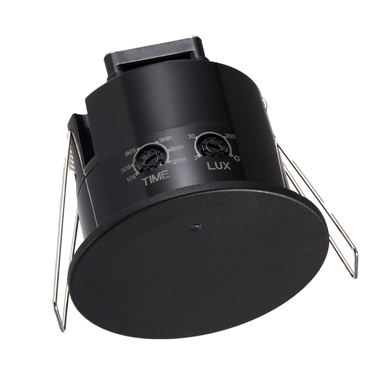 PRÄSENZSENSOR EINBAU SCHWARZ MDRLED®