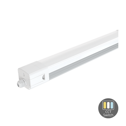 Industriële LED Tri-proof Verlichting 150CM – 60W | Instelbaar & CCT Switch | MDRLED®