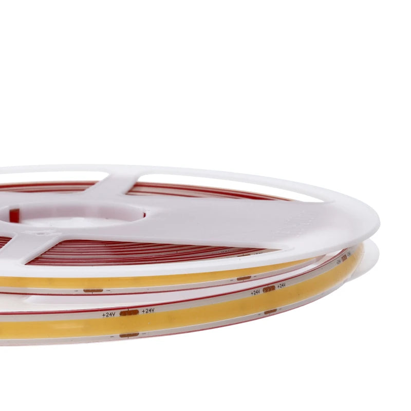COB LEDstrip 24V | IP65 | 6000K | 5M | 10W/M | Vrij Knipbaar | MDRLED®