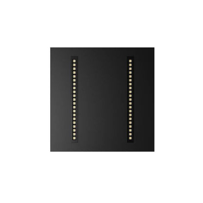 LED LOUVRE PANEEL | KASTRA | 60X60CM | 36W | CCT-SWITCH | ZWART