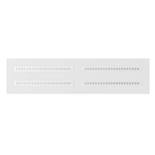 LED LOUVRE PANEEL | NOVA | 120X30CM | 36W | CCT-SWITCH | WIT