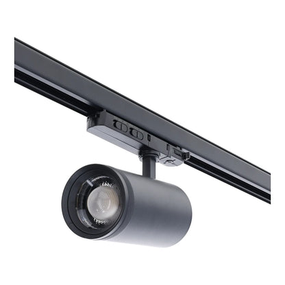 MDRLED® Zoomable 3-Fase Railspot 20W / 25W / 30W  Zwart  CCT Switch  15°–55°