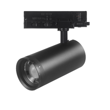 3-FASE RAILSPOT | ZOOMABLE | WATT SWITCH | CCT-SWITCH | ZWART